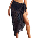 Women's Sarong Swimsuit Blouse Chiffon Long Bikini