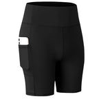 Nouveau Short de Yoga de Poche pour Femmes
