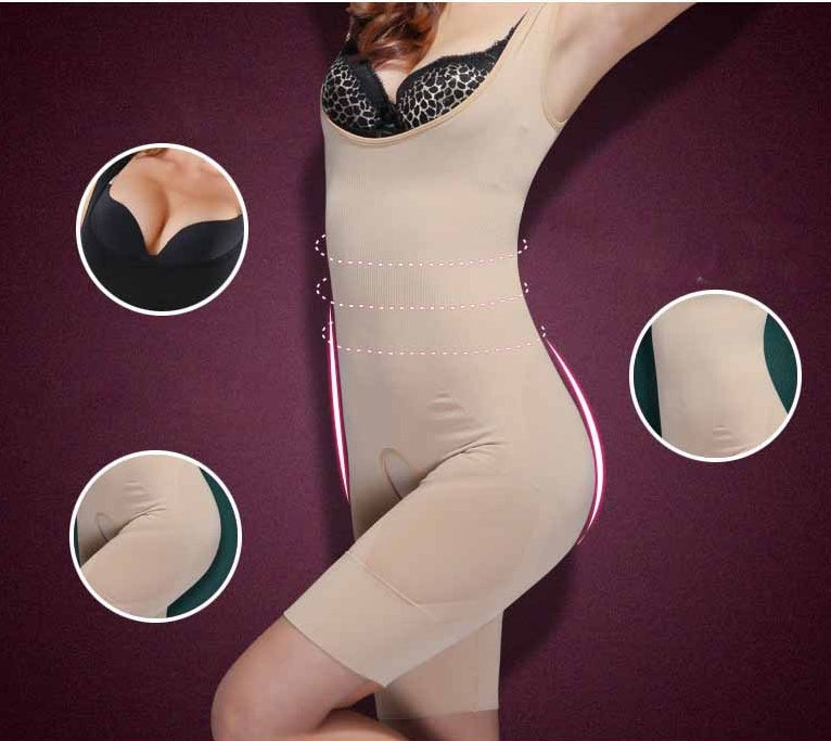 Gaine amincissante femme sous-vêtement body gainant ventre plat sous la poitrine