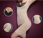 Gaine amincissante femme sous-vêtement body gainant ventre plat sous la poitrine
