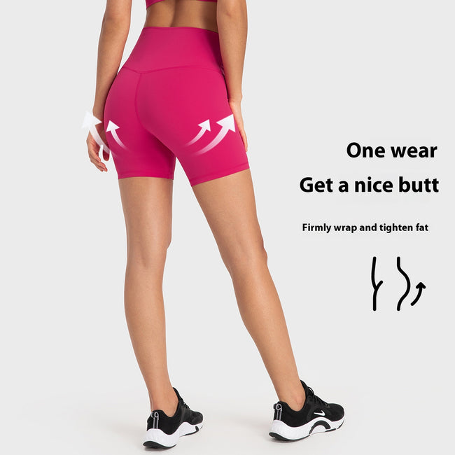 Shorts de yoga Femmes Nues Sans Embarras Collants de Sport D'exercice Hover Image
