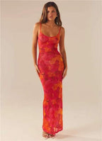 Slim-fit Mesh Mermaid Dress For Women