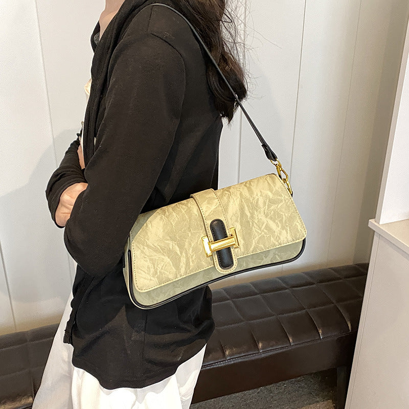 Sac à bandoulière décontracté imprimé et polyvalent pour femme