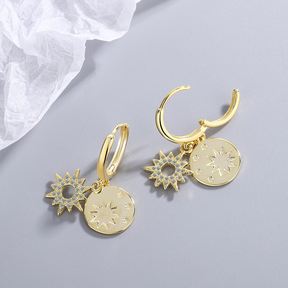 Boucles d'oreilles de style européen et américain pour femmes