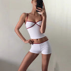 Haut Caraco Amincissant Imprimé Moulant Femme