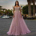 Robe de mariée éblouissante en maille et sequins