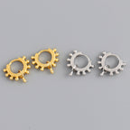 Stainless Steel Earrings Women Minimalist Gifts Unique Bridal Jewelry