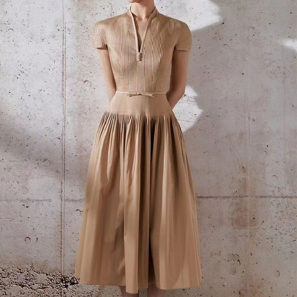 Robe couleur café tendance