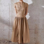 Robe couleur café tendance