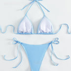 Fashion Personality Bikini Women's Split Swimsuit