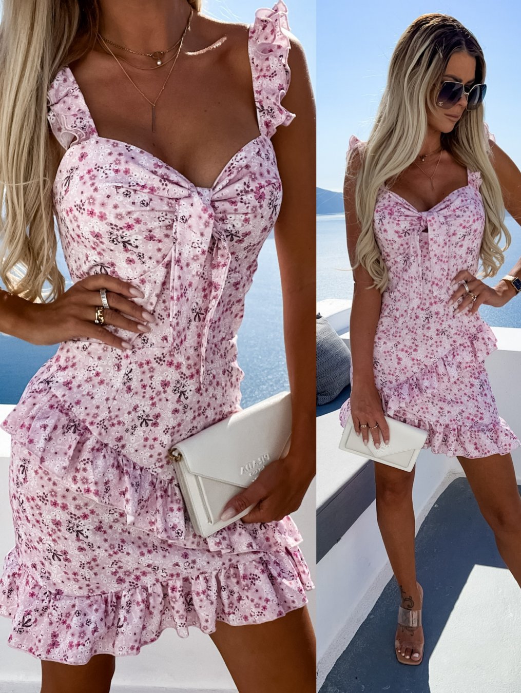 Robe Imprimée à Bretelles pour Femmes