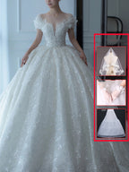 Robe de mariée bustier française