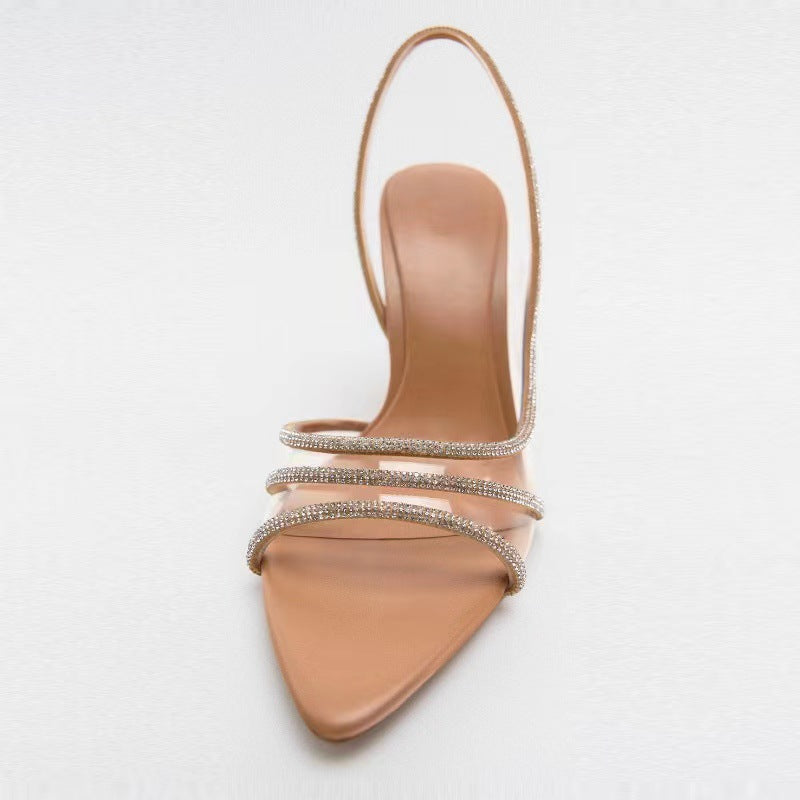 Chaussures à talons hauts pointus pour femmes, élégantes et féminines