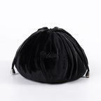 Nouveaux sacs cosmétiques en velours avec oreilles de lapin de dessin animé, trousse de maquillage, sacs cadeaux auto-adhésifs pour Pâques joyeuses pour filles