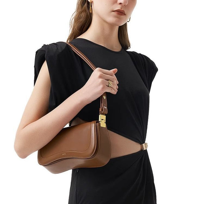 Sac à bandoulière élégant et réglable pour femme style rétro Main Image