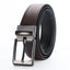 Ceinture réversible 2-en-1 pour femme, ceinture en cuir avec boucle à ardillon simple pour costumes, jeans, uniformes