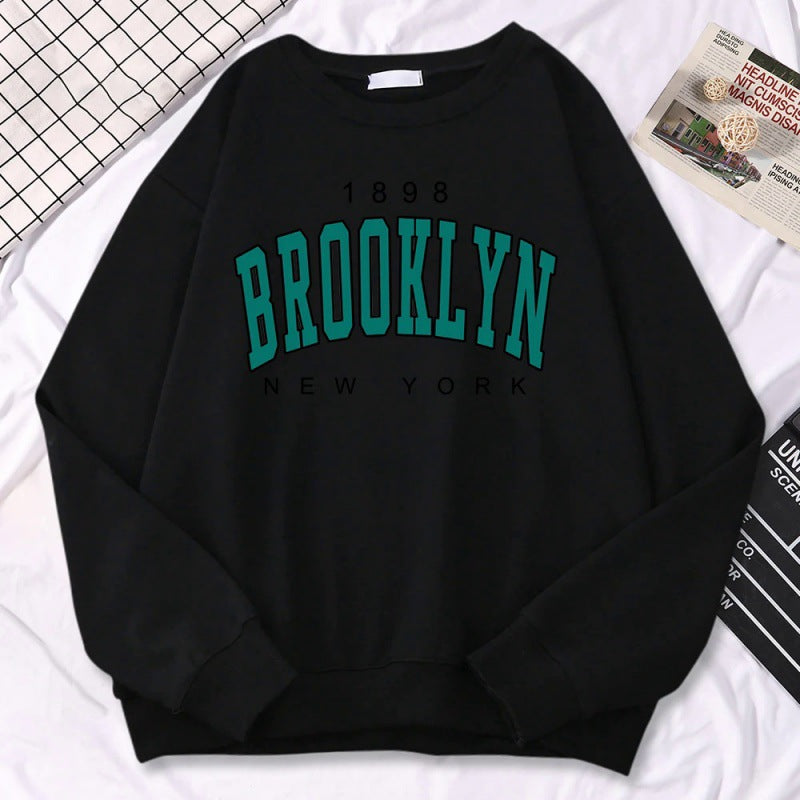 Sweats femme automne kawaii 1898 Brooklyn