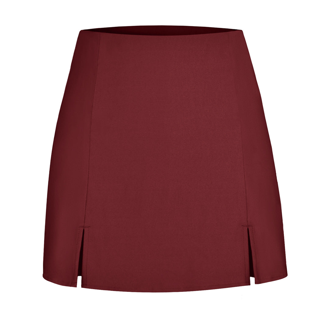 Nouveau style de jupe-pantalon décontractée avec double fente latérale