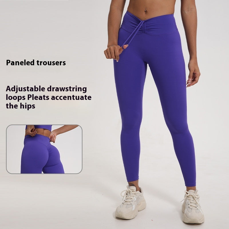 Pantalon de yoga rehausseur de hanches pour femmes nues