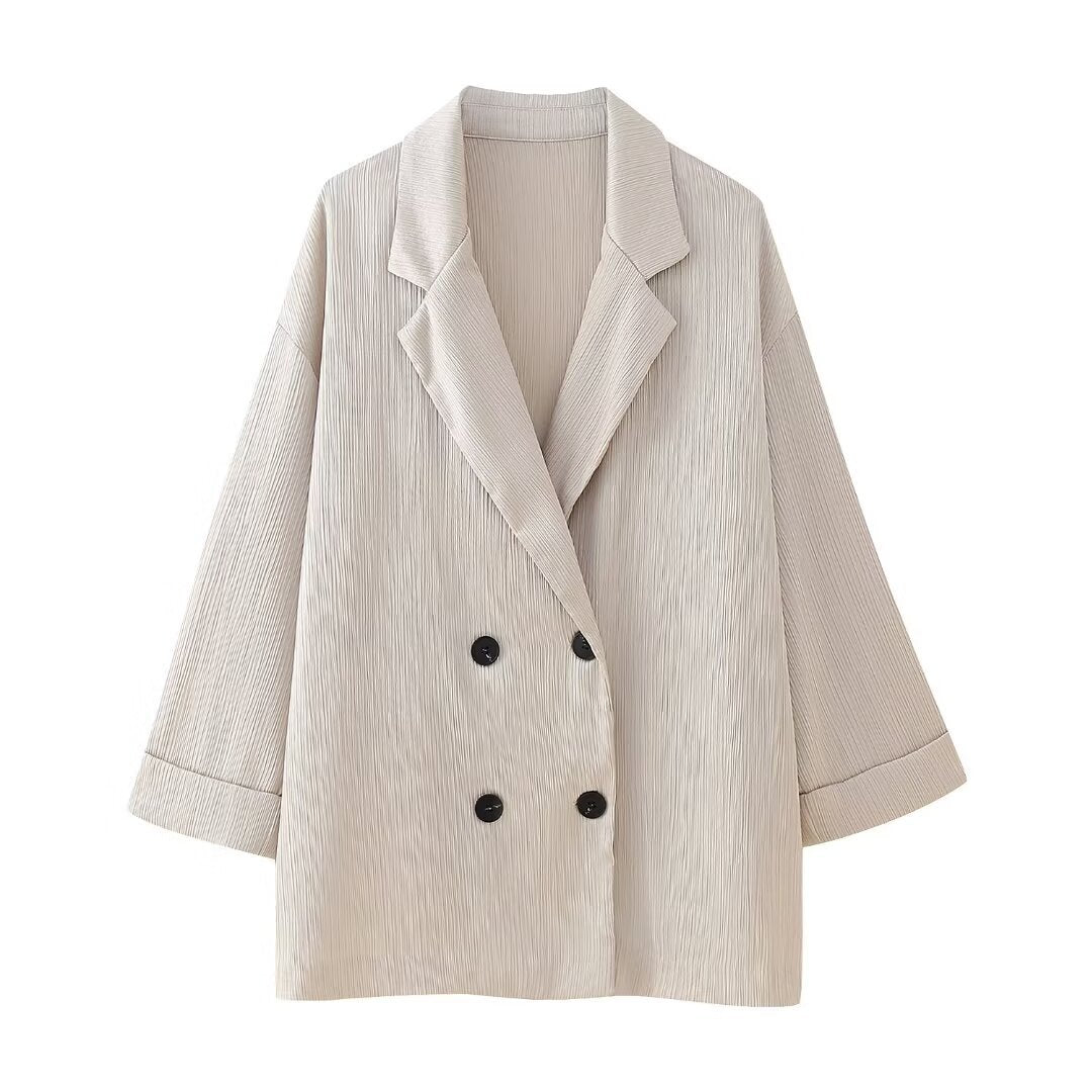 Blazer Femme Élégant Décontracté