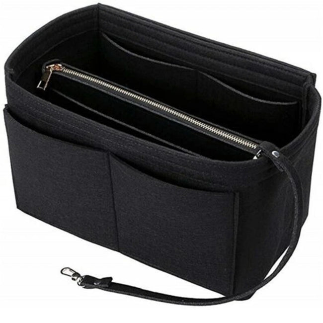 Femmes Ace Organisateur Sac à main Feutre Sac de voyage Insert Doublure Maquillage Trousse d'organisation Main Image