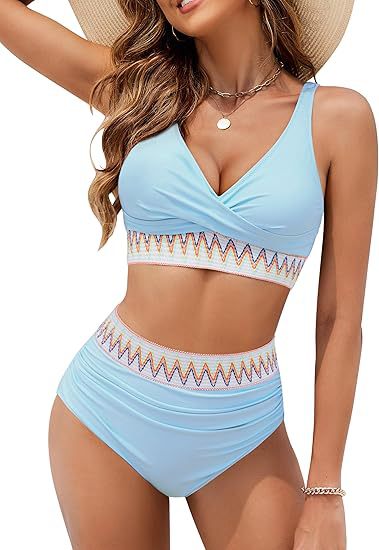 Maillot de bain bikini fendu pour femme