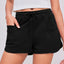 Shorts d'été à cordon de serrage simples pour femmes