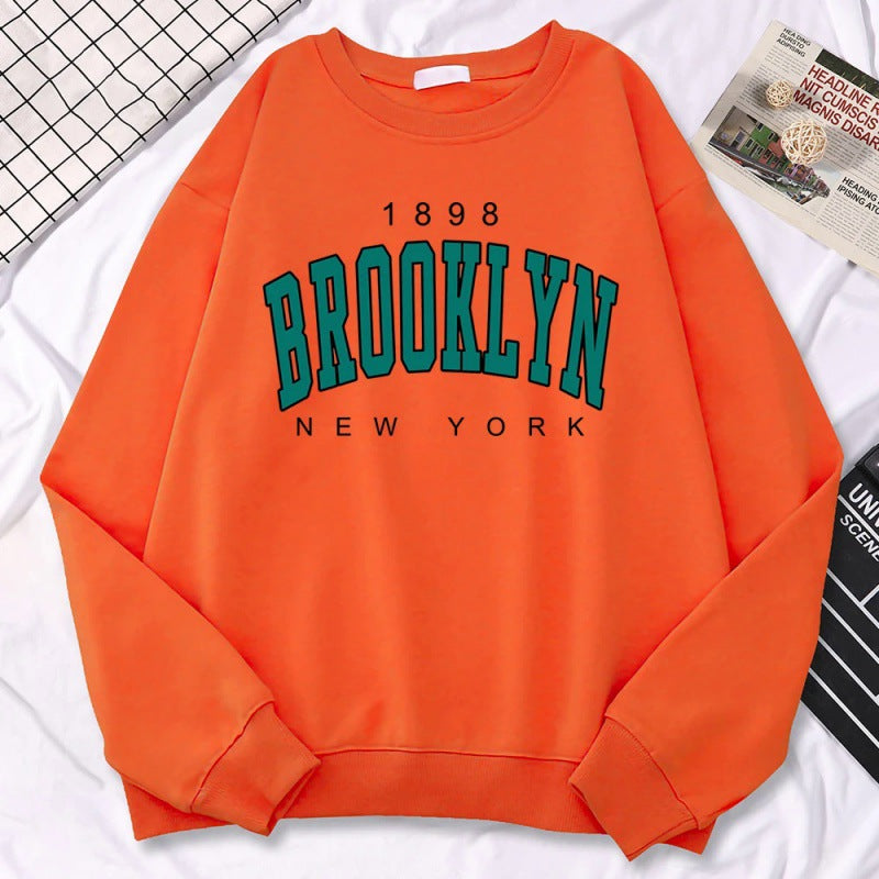 Sweats femme automne kawaii 1898 Brooklyn