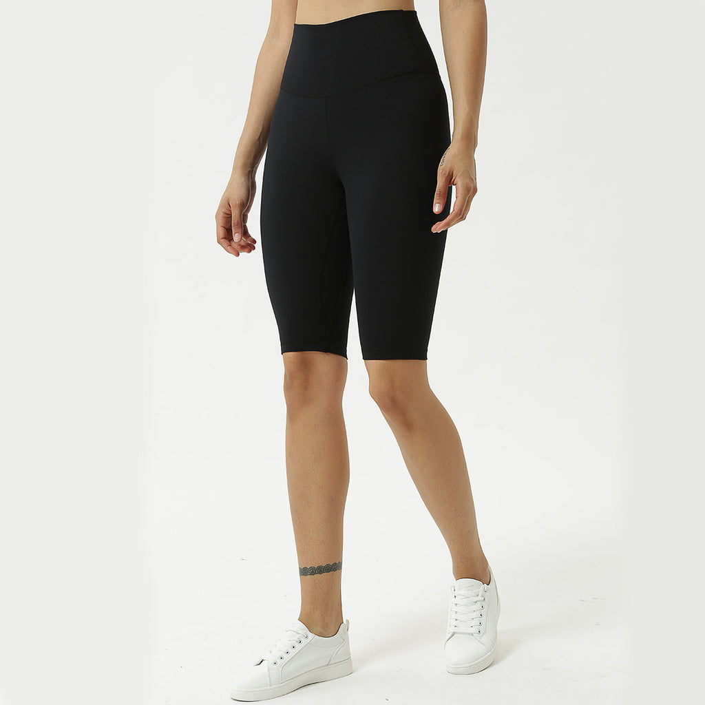Pantalon de yoga taille haute nude pour femme