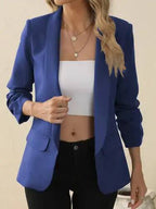 Blazer de bureau pour femmes printemps et automne