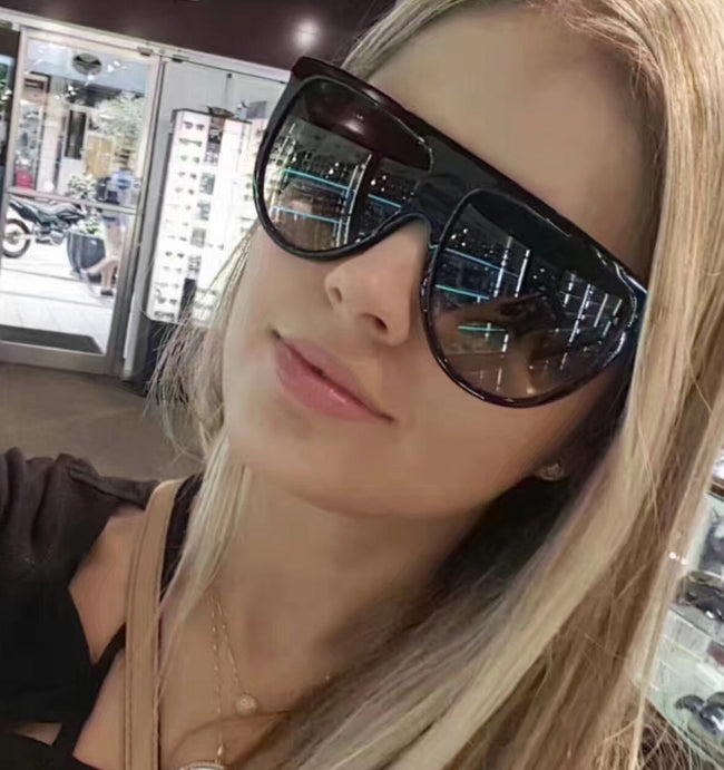 Lunettes de soleil pour femmes, verres dégradés, lunettes de soleil à monture complète, lunettes pour femmes, unisexes Main Image