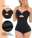 Fajas colombiennes gainantes pour femmes, post-partum, contrôle du ventre, combinaison amincissante, culotte taille haute, string avec fermeture éclair et bretelles