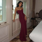 Robe fourreau sans couture à enroulement pour femme
