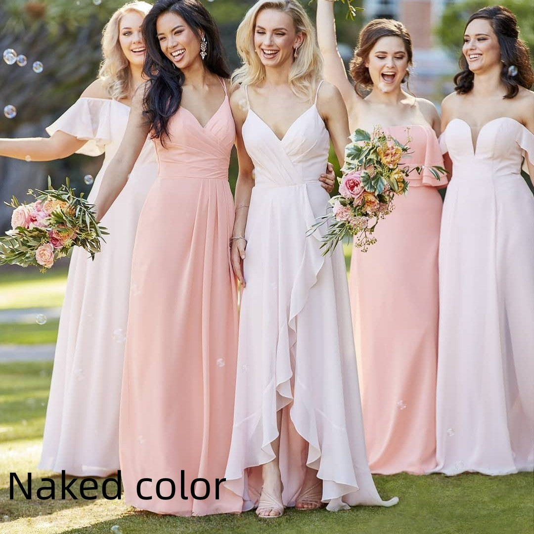 Cintre Robe de sœur de mariage en plein air Banquet