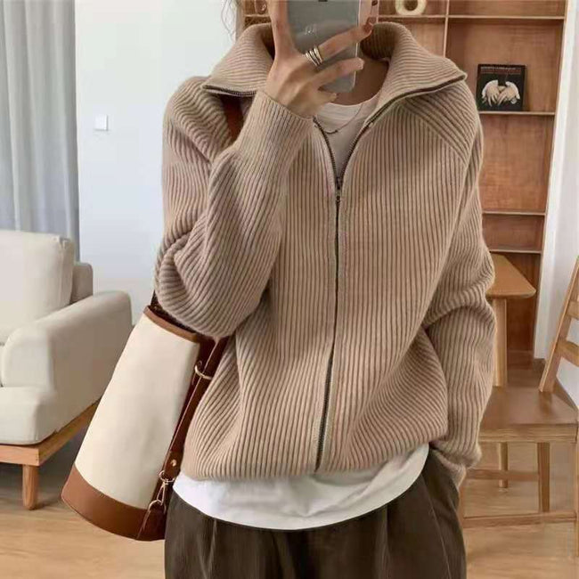 Turtleneck Thick Sweater Women All-match Main Image