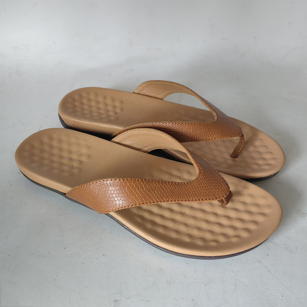 Chaussures d'été femme tongs basiques unies, sandales à lanières décontractées pour la plage