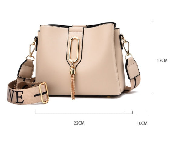 Petits Sacs Femmes Sacs à Bandoulière Sac Messager Polyvalent Tendance Pure Couleur Décontracté Sac à Main Main Image