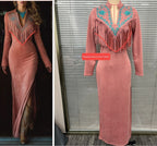 Nouvelle Robe longue Automne-Hiver Pour Femme