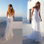 Robe de mariée sexy en dentelle pour femme