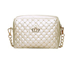 Sac à bandoulière en PU clouté pour femme