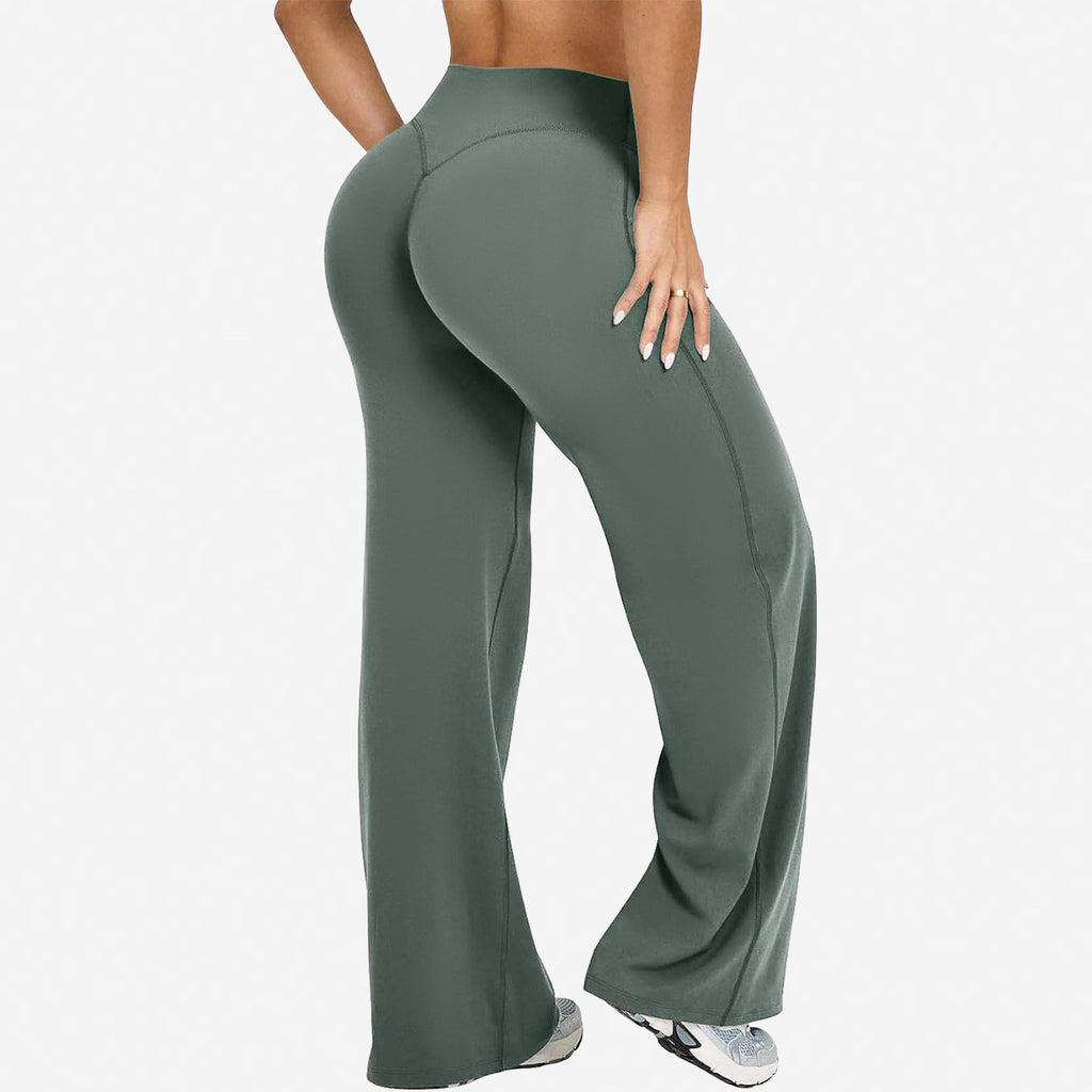 Pantalon de yoga extensible de haute qualité à séchage rapide et amincissant pour femmes