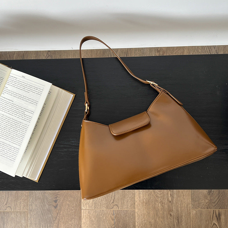 Sac fourre-tout et bandoulière en PU de style coréen de grande capacité pour femmes