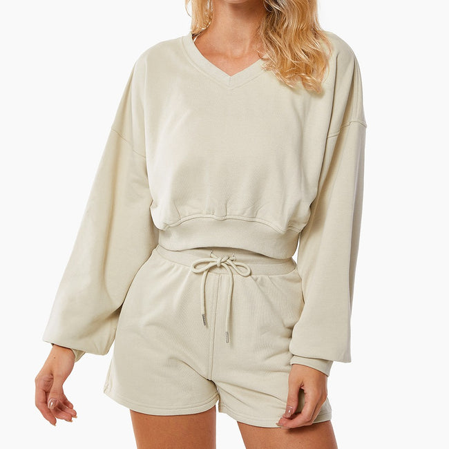 Short de sport ample à cordon de serrage pour femmes Hover Image