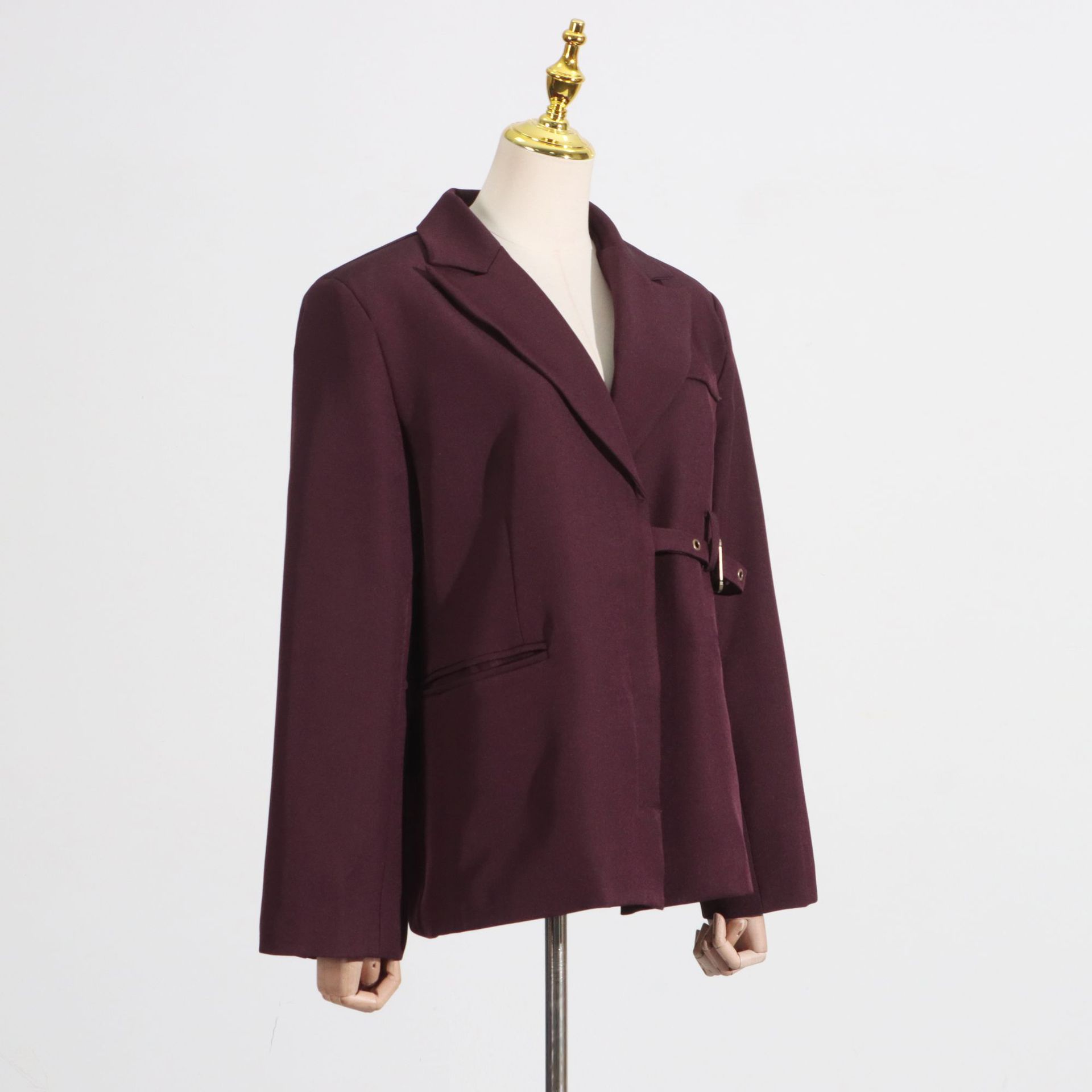 Blazer irrégulier élégant pour femme