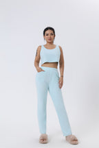 Ensemble de pyjama douillet, Ensemble de détente 3 pièces, Joli vêtement de détente, Ensembles de survêtement chauds, Ensemble assorti, Ensemble de détente, Ensembles de pantalons 3 pièces, Robe d'hiver femme