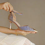 Escarpins polyvalents en satin antichoc pour femme