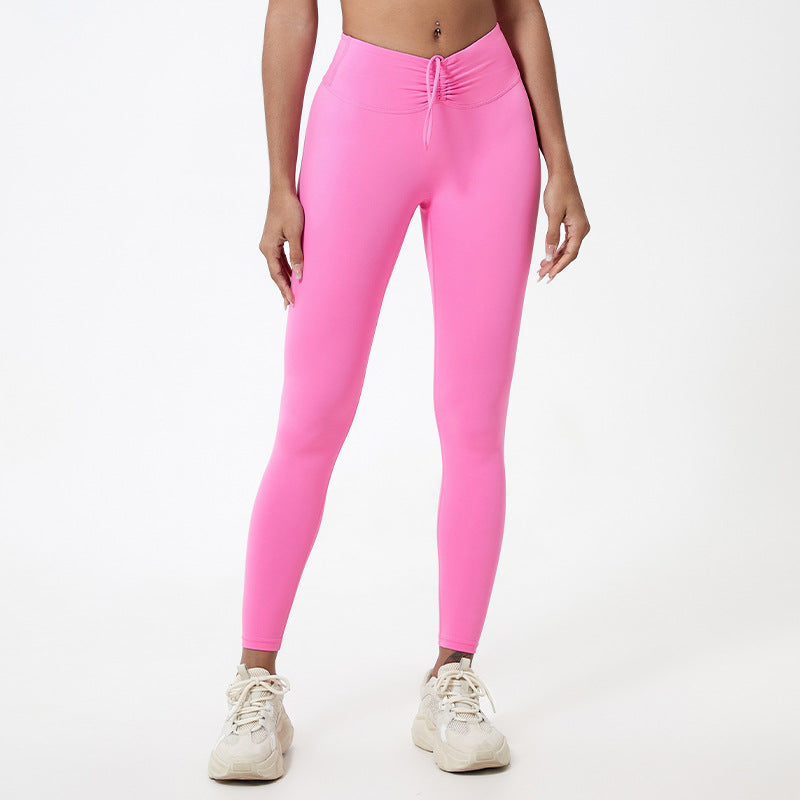 Pantalon de yoga rehausseur de hanches pour femmes nues