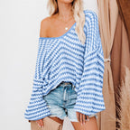 Pull en maille ample pour femme
