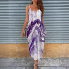 Robe ample à imprimé pour femme