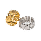 Bague de luxe légère style Instagram européen et américain pour femme, avec une touche haut de gamme